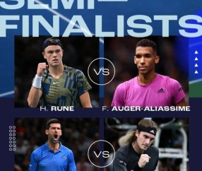 极速电竞app-巴黎大师赛4强乃当下最强阵容 德约能否突出重围？