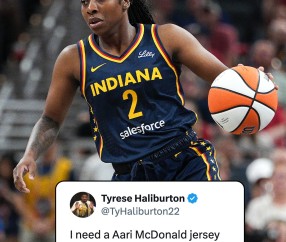 面对王牌轰8分7板7助！哈利伯顿：我要一件麦克唐纳的球衣