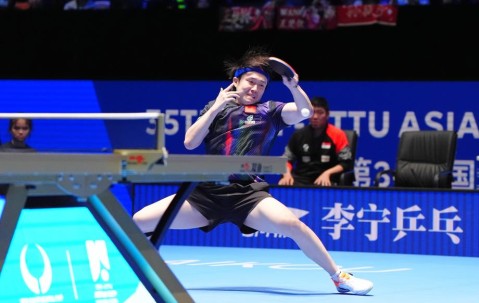 电竞比分-乒乓球亚洲杯：王楚钦3-0横扫 八强迎战周启豪